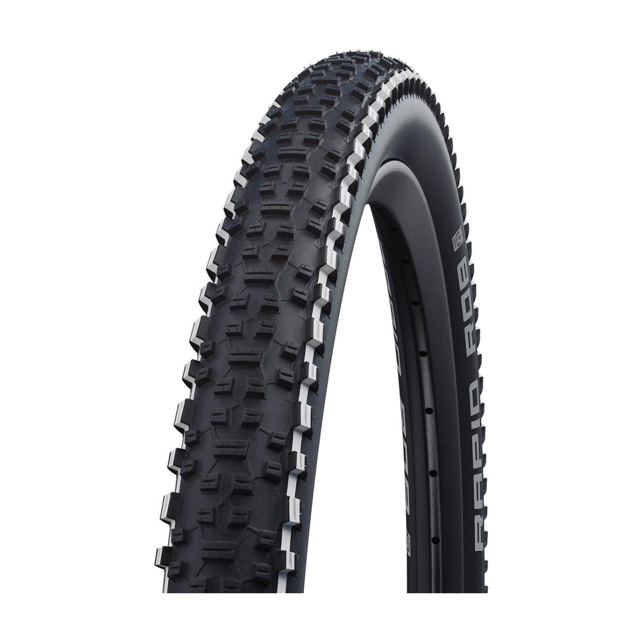 SCHWALBE plášť - RAPID ROB 26x2.25 K-GUARD 50EPI - čierna/biela