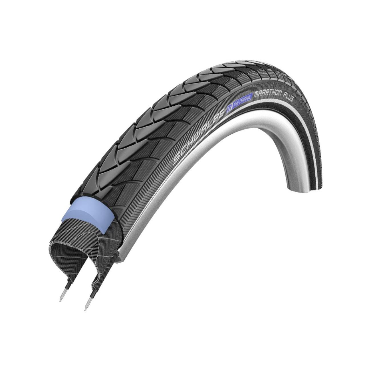 SCHWALBE plášť - MARATHON PLUS 28x2.00 SMARTGUARD 67EPI - čierna