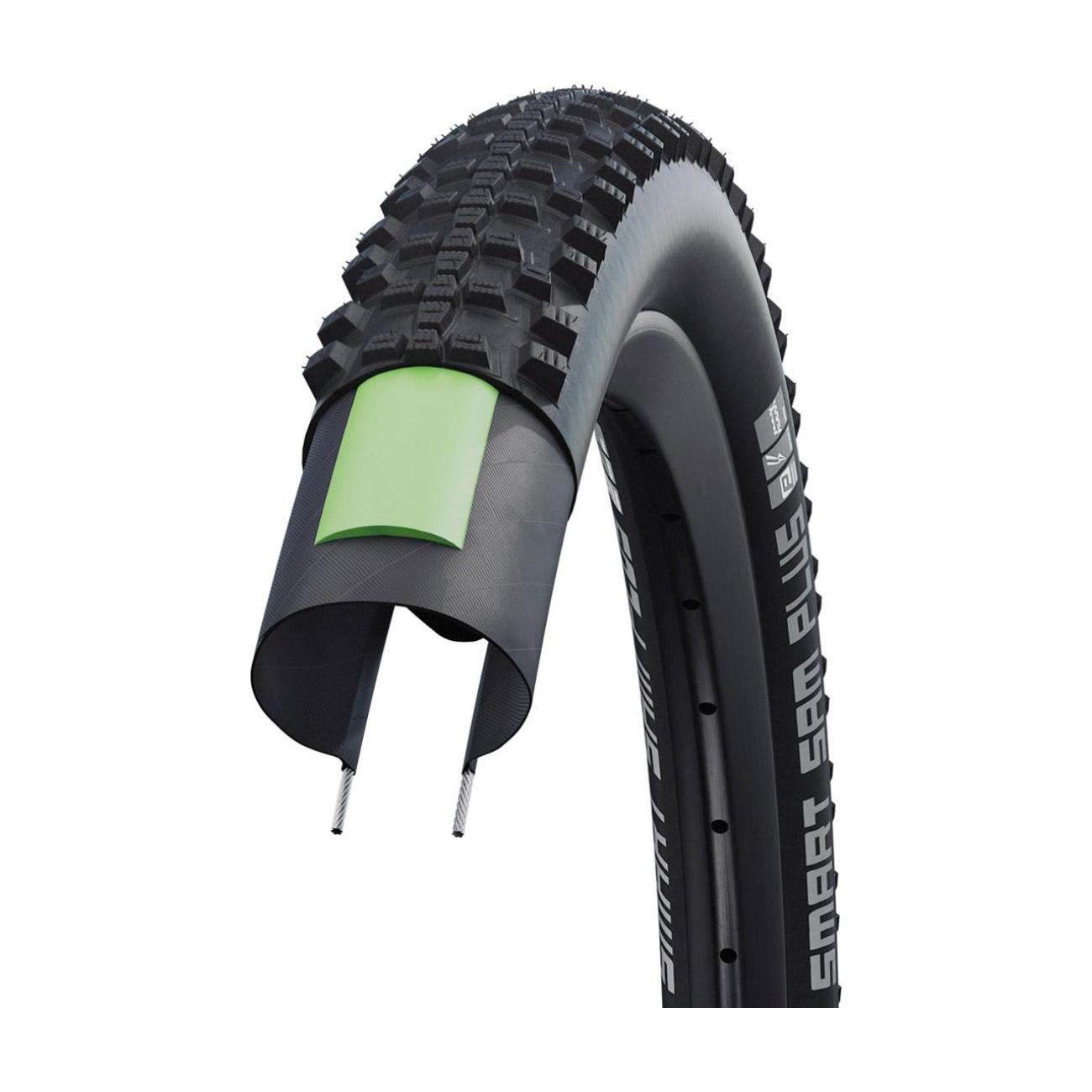 
                SCHWALBE plášť - SMART SAM PLUS (57-584) 27.5x2.25 - čierna
            