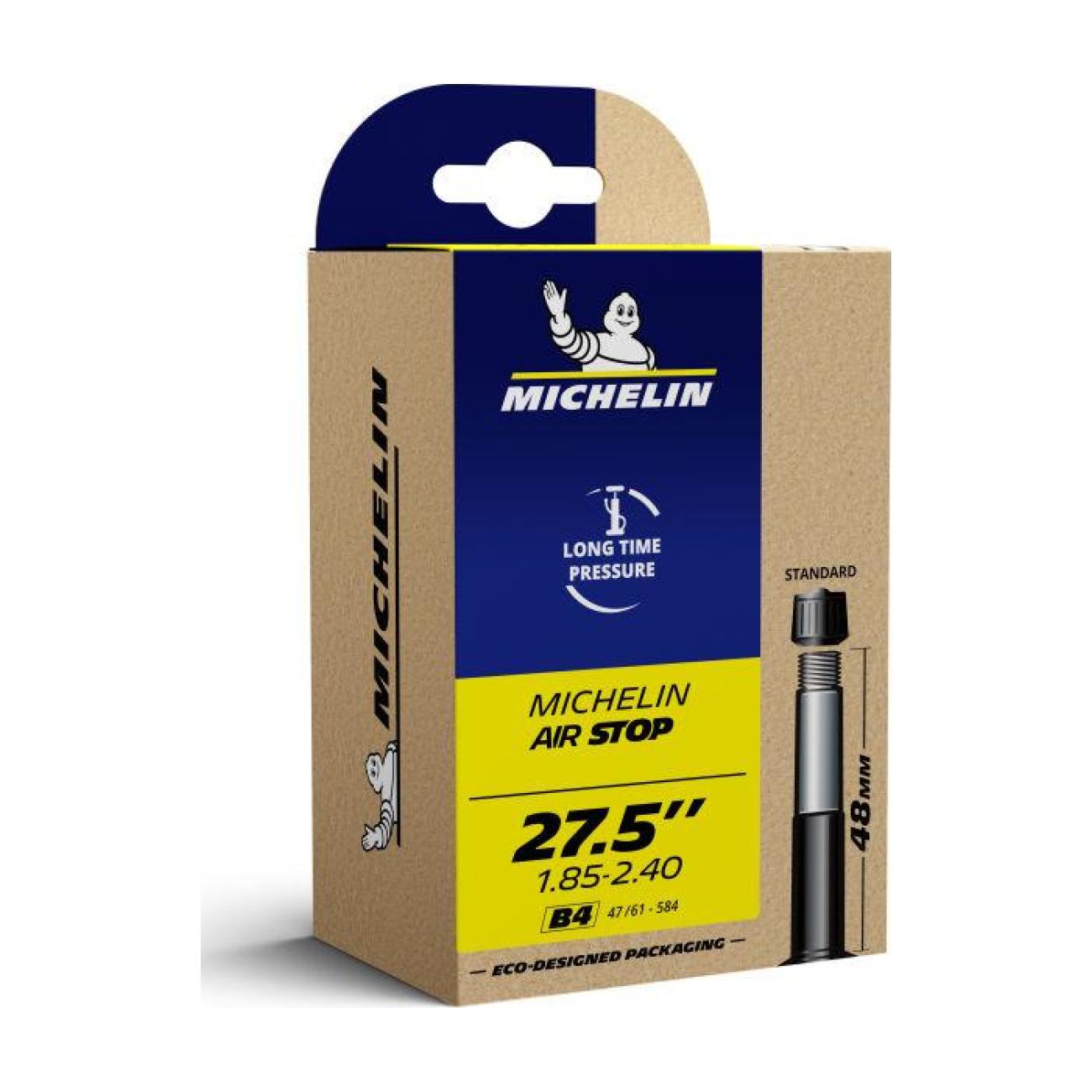 E-shop MICHELIN duša - INNER TUBE B4 27.5x1.90/2.50 AV 48mm - čierna