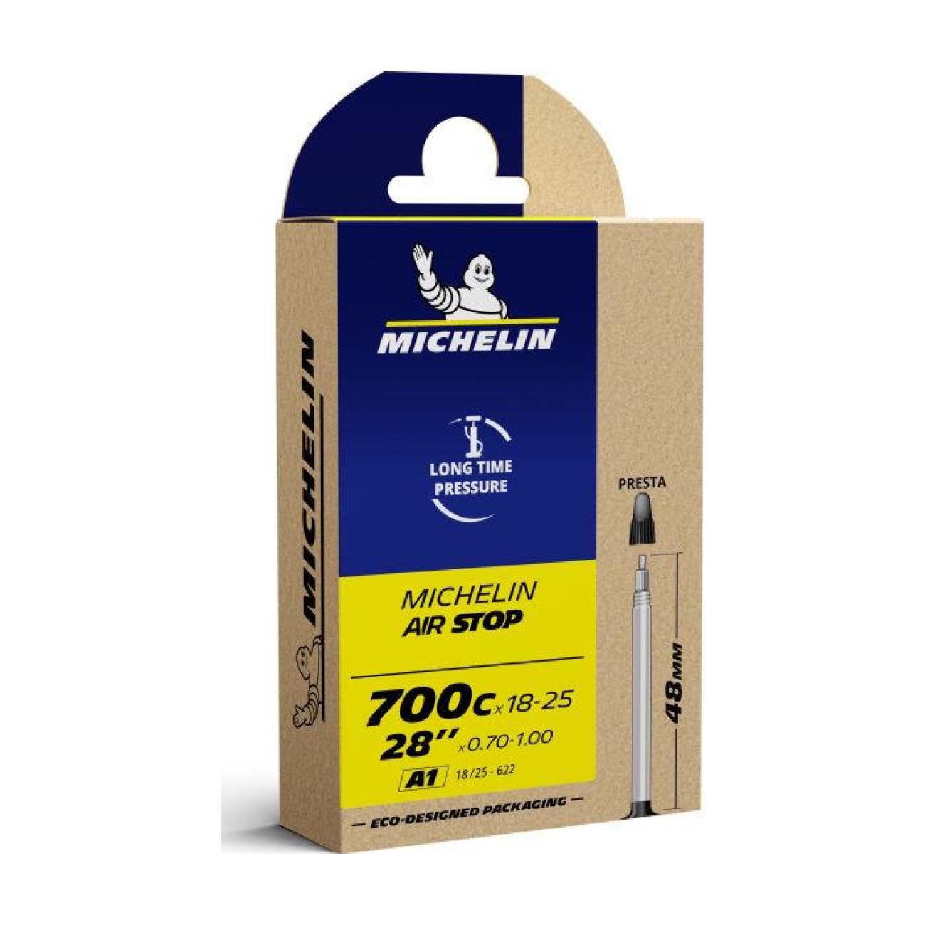 MICHELIN duša - INNER TUBE A1 700x18/25C FV 48mm - čierna
