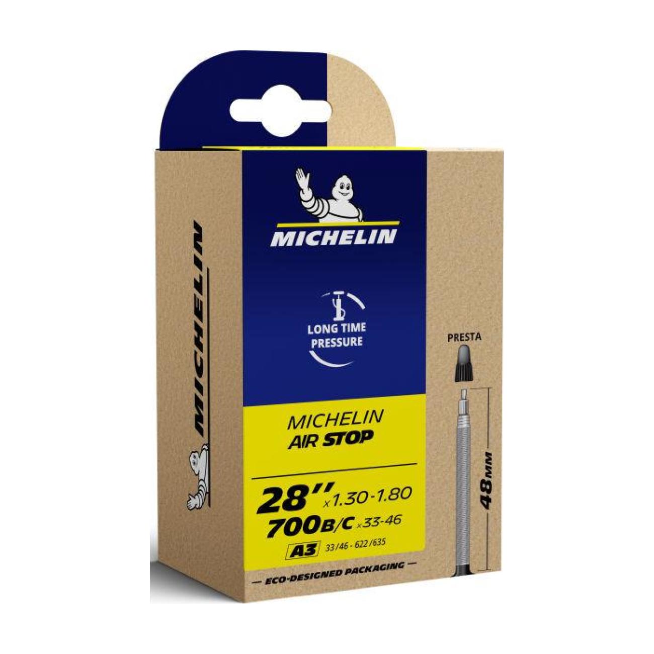 E-shop MICHELIN duša - INNER TUBE A3 700x35/47C FV 48mm - čierna