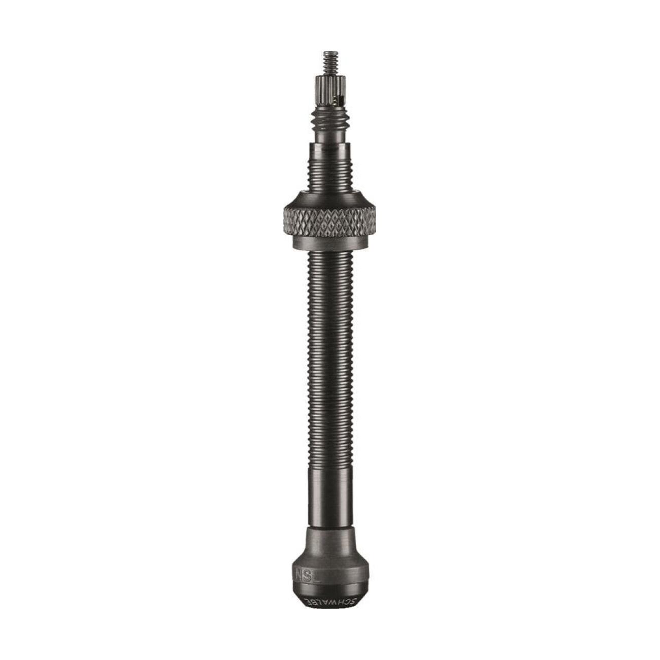 SCHWALBE bezdušové ventilky - TUBELESS VALVE 60 mm - čierna