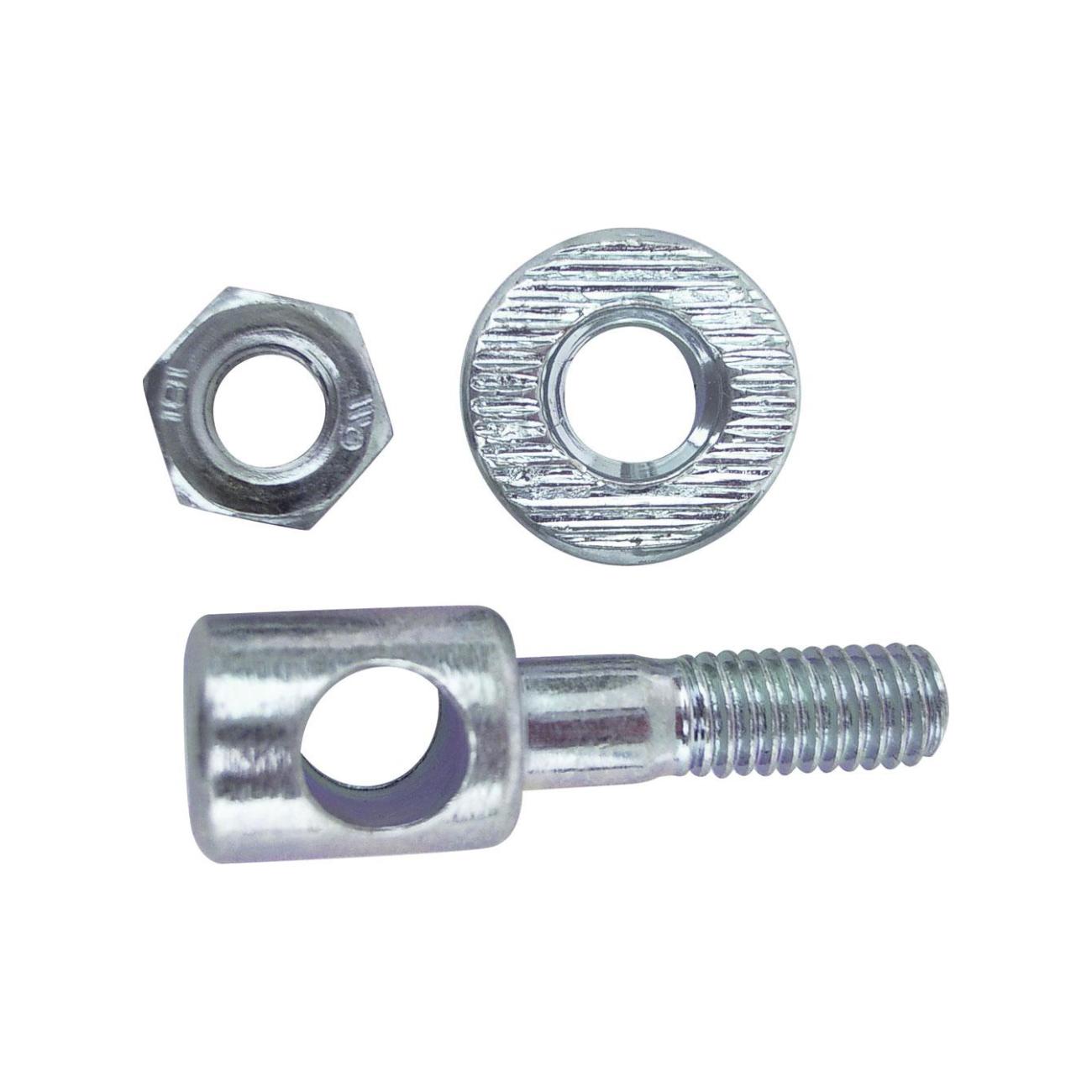 LONGUS skrutka - SCREW FOR RUBBER - strieborná