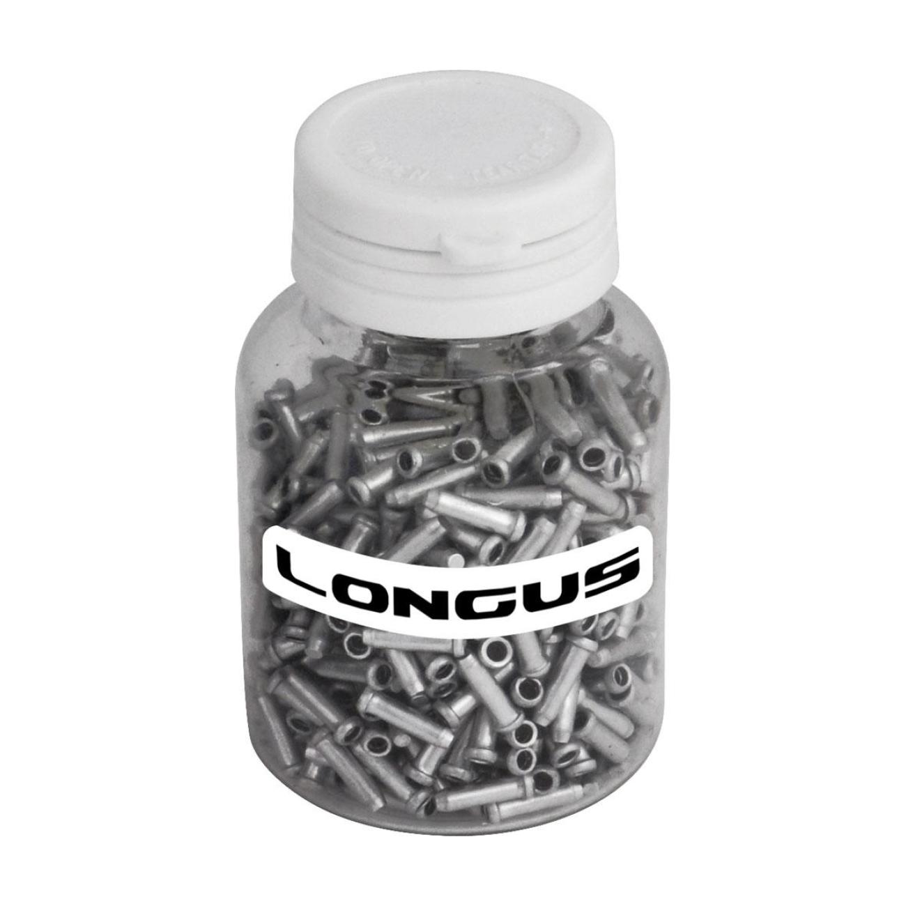 LONGUS koncovka lanka - CABLE END - strieborná