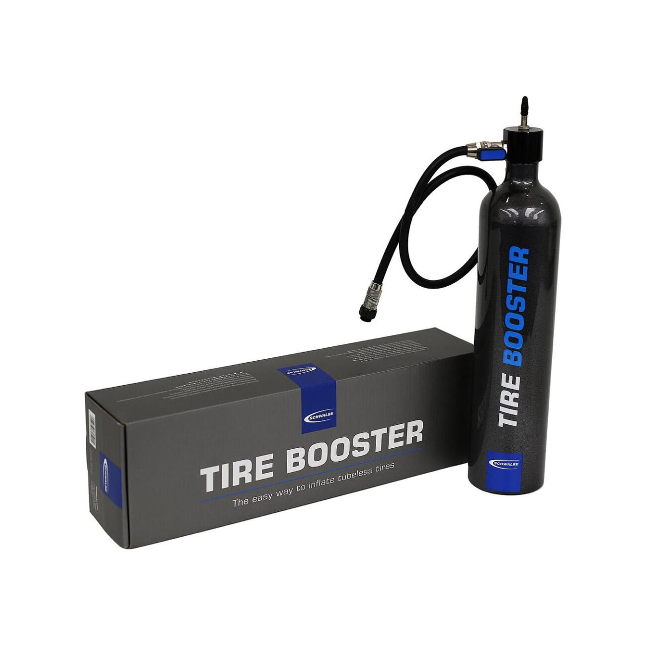 SCHWALBE zásobník - TIRE BOOSTER - čierna