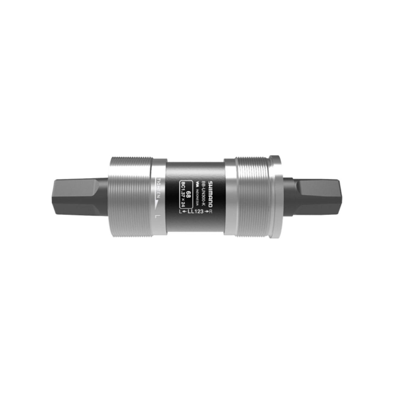 E-shop SHIMANO stredová os - AXIS UN300 BSA 68x110mm - strieborná/antracitová