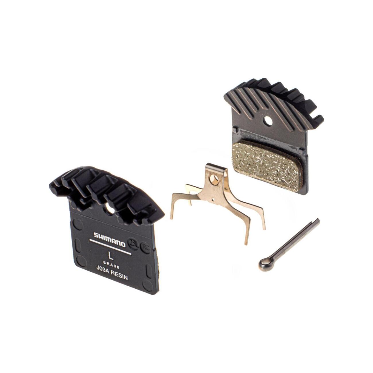 E-shop SHIMANO brzdové platničky - BRAKE PADS J03A - čierna