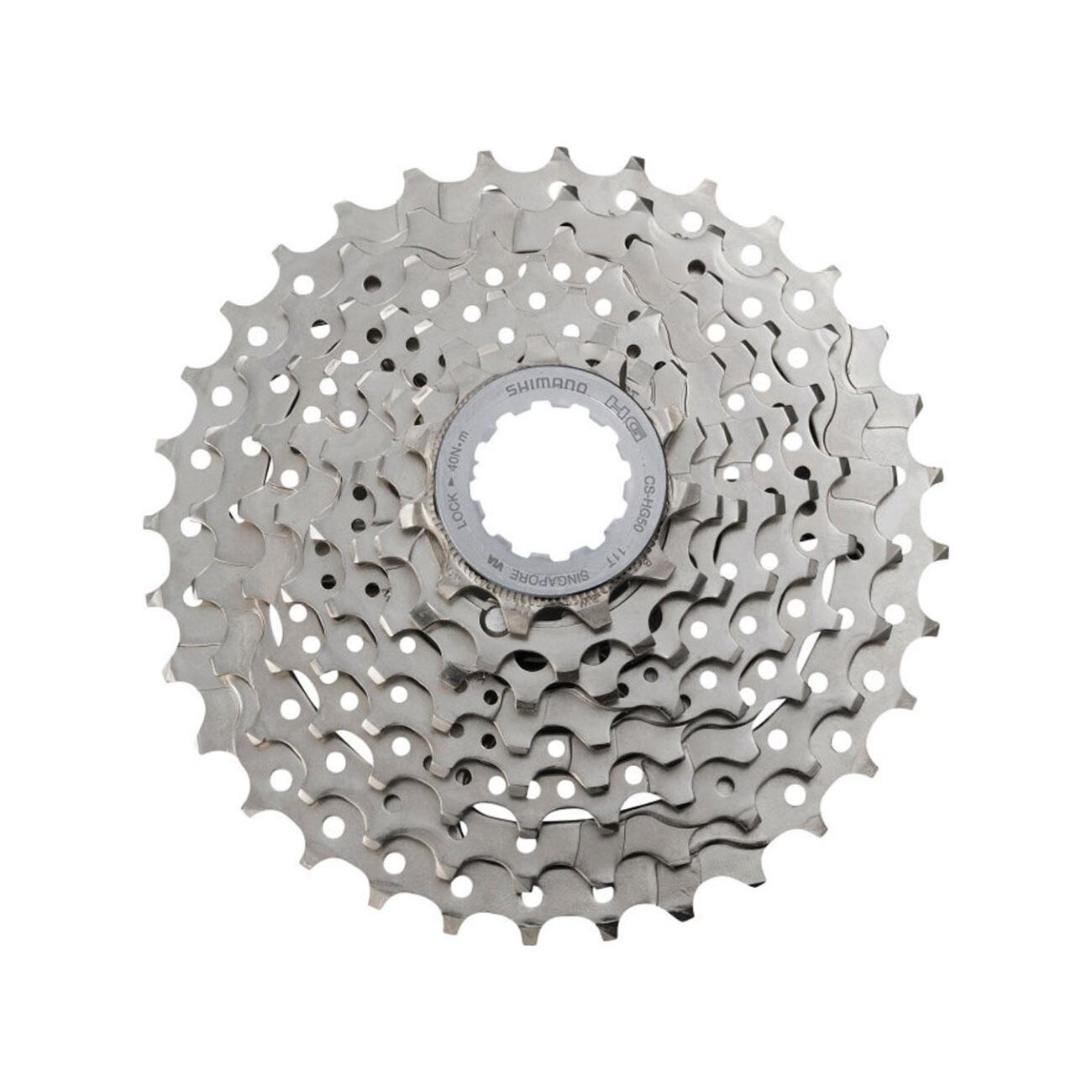 
                SHIMANO kazeta - CASSETTE HG50 8 11-32 - strieborná
            