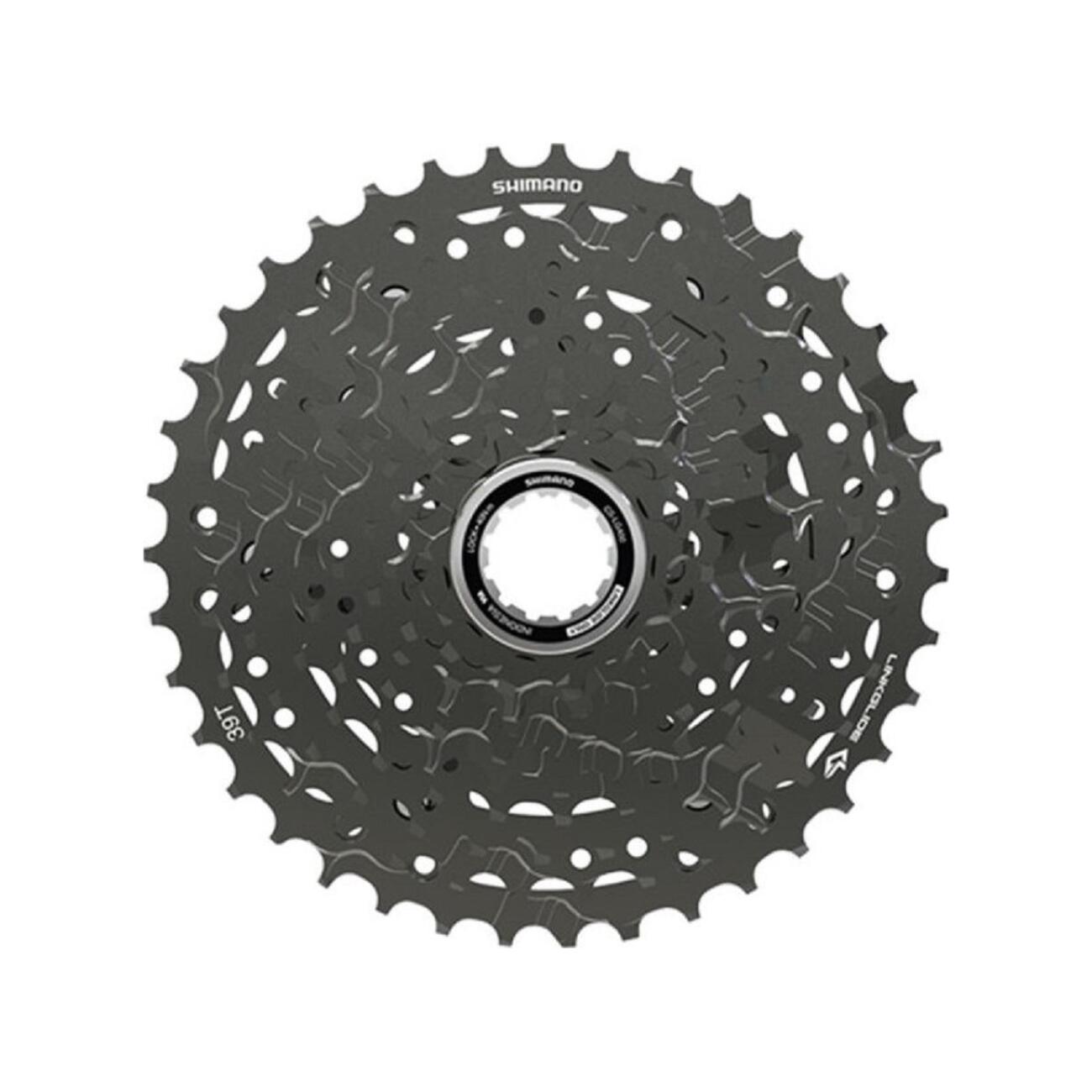 SHIMANO kazeta - CASSETTE LG400 10 11-39 - čierna
