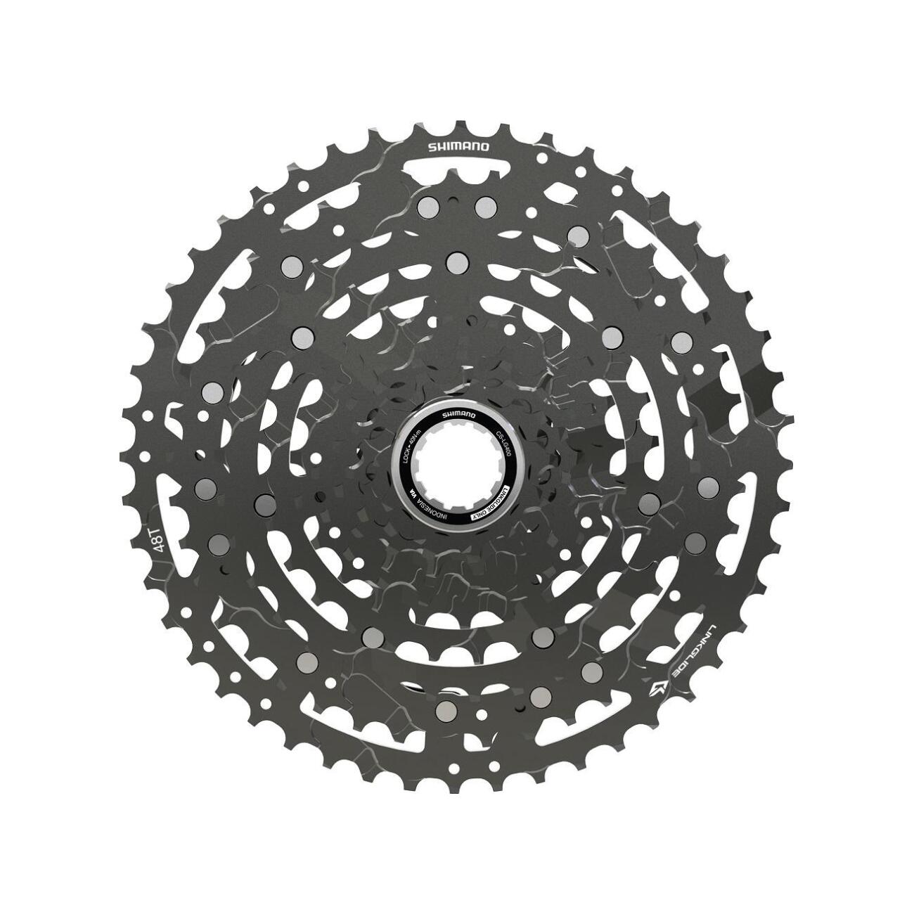 
                SHIMANO kazeta - CASSETTE LG400 10 11-48 - čierna
            