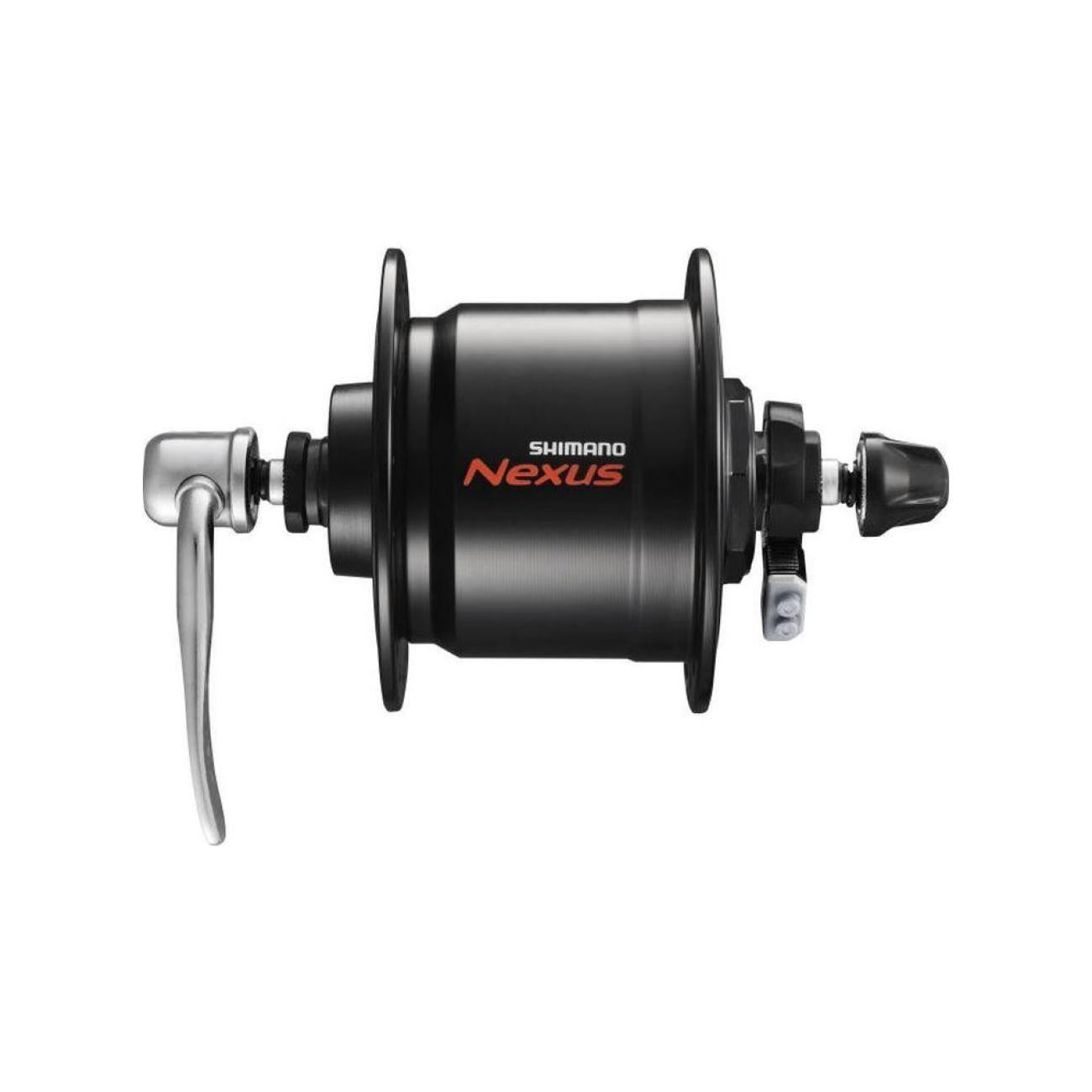 
                SHIMANO predný náboj s dynamom - DHC3000 36 - čierna
            