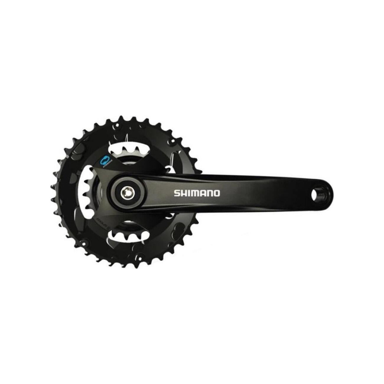 E-shop SHIMANO kľuky s prevodníkom - ALTUS 175mm 36/22 - čierna