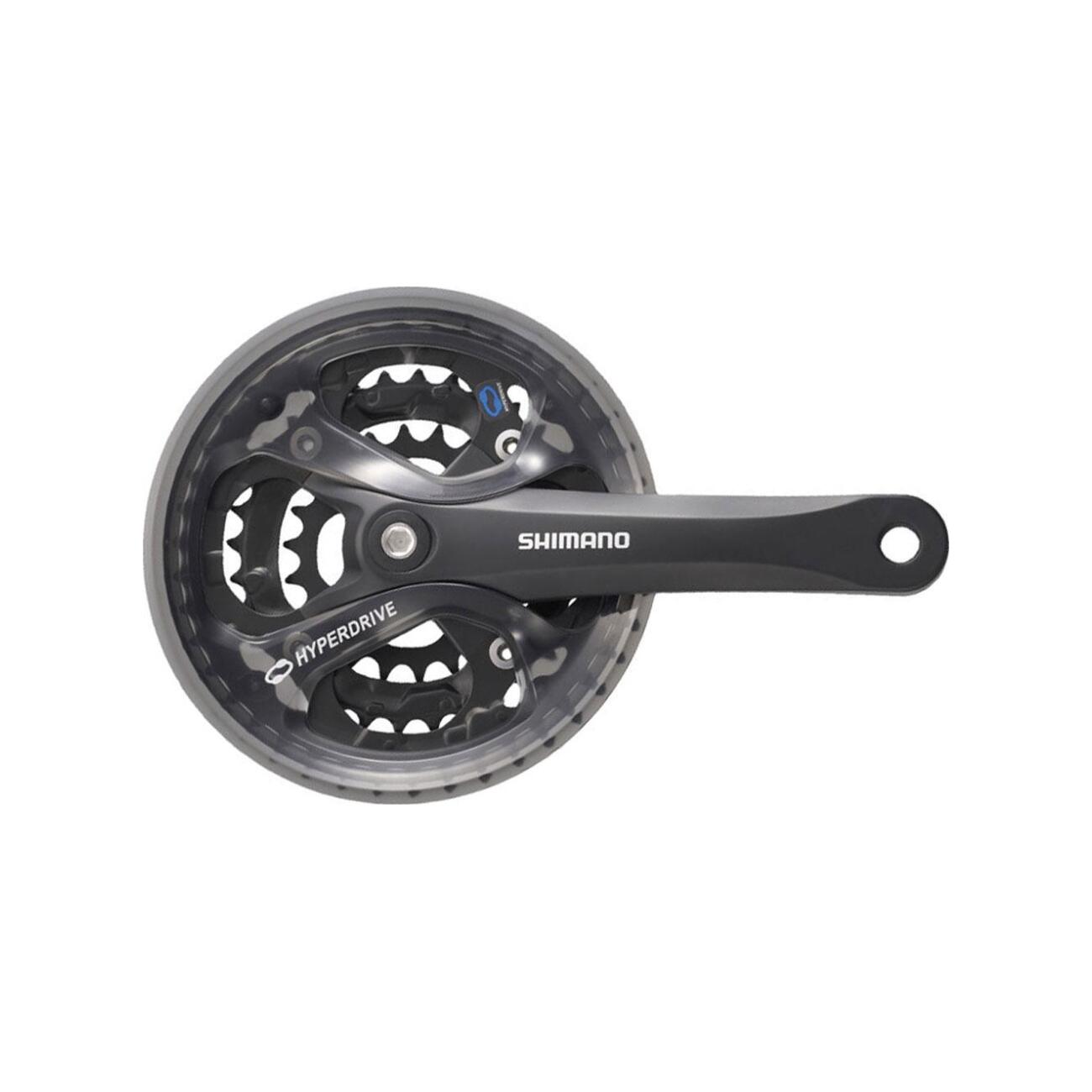 E-shop SHIMANO kľuky s prevodníkom - ACERA 175mm 42/32/22 - čierna