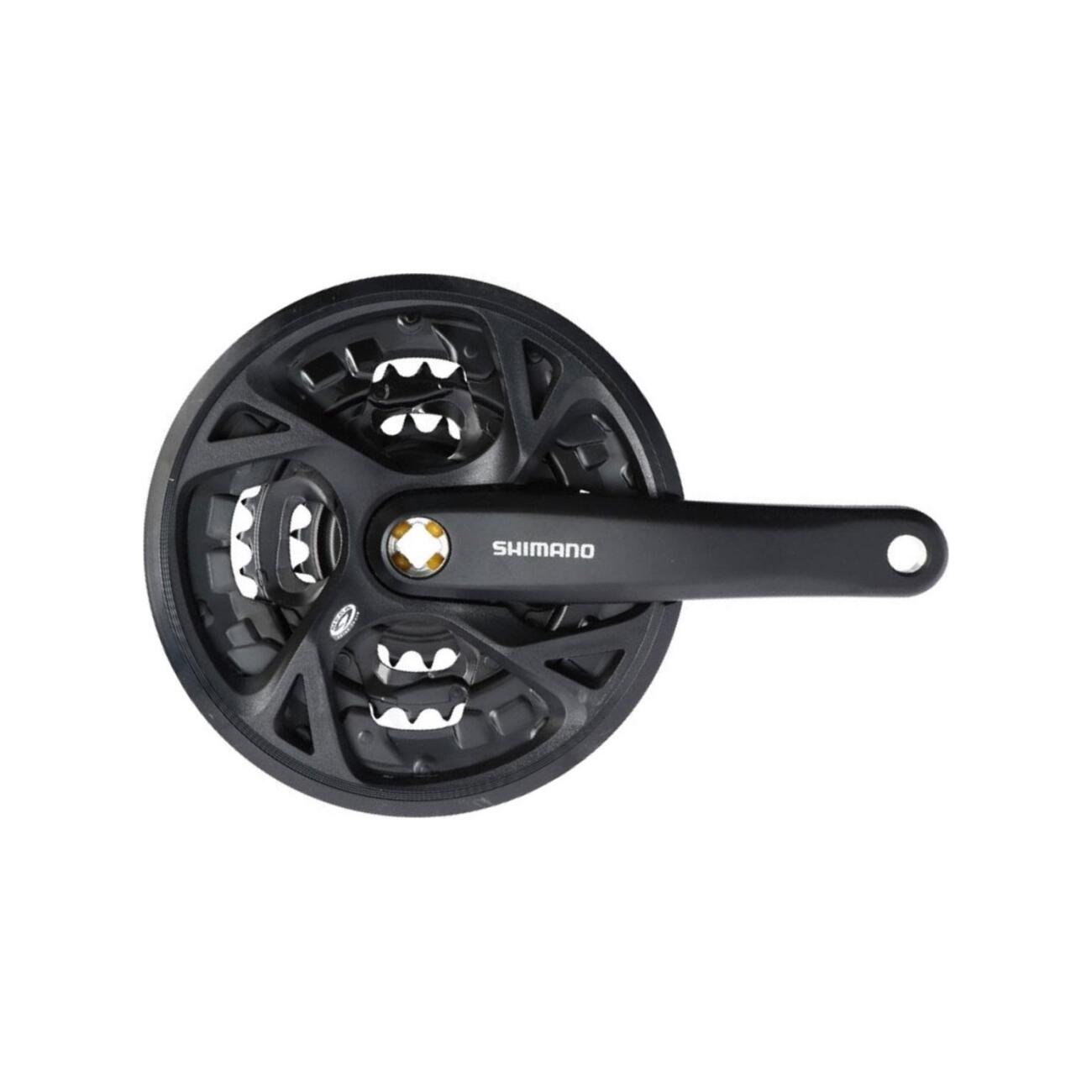SHIMANO kľuky s prevodníkom - ACERA 175mm 44/32/22 - čierna