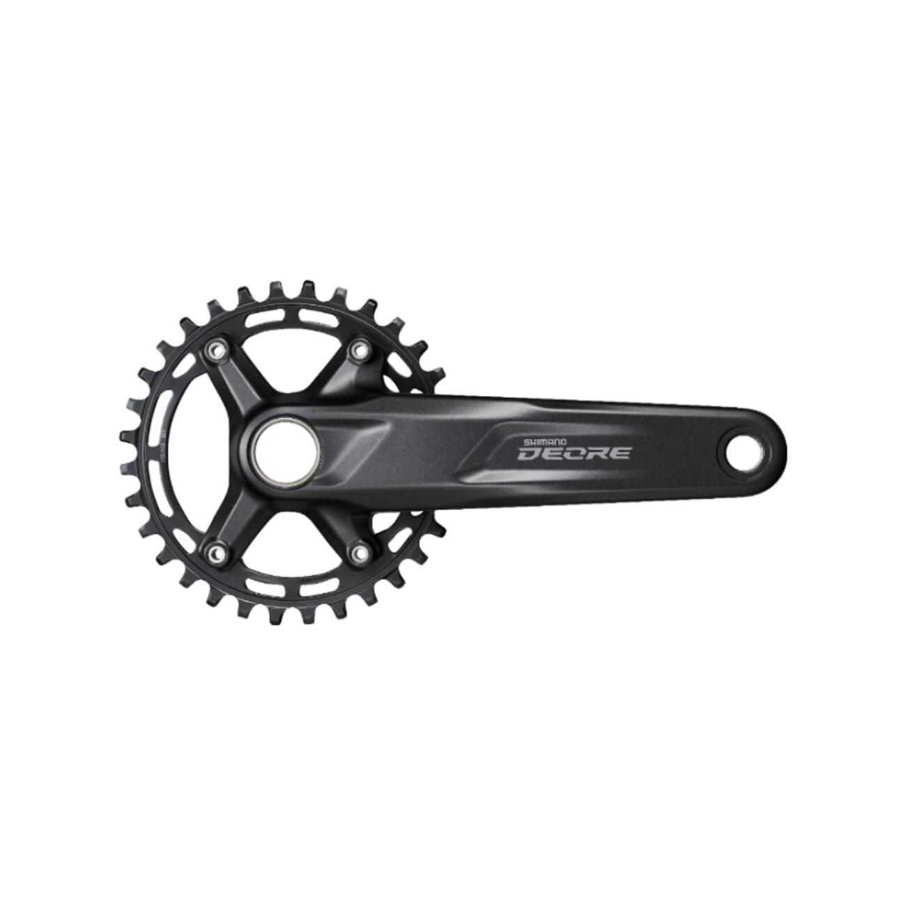 SHIMANO kľuky s prevodníkom - DEORE FC-M5100 30 1x10-11 - čierna