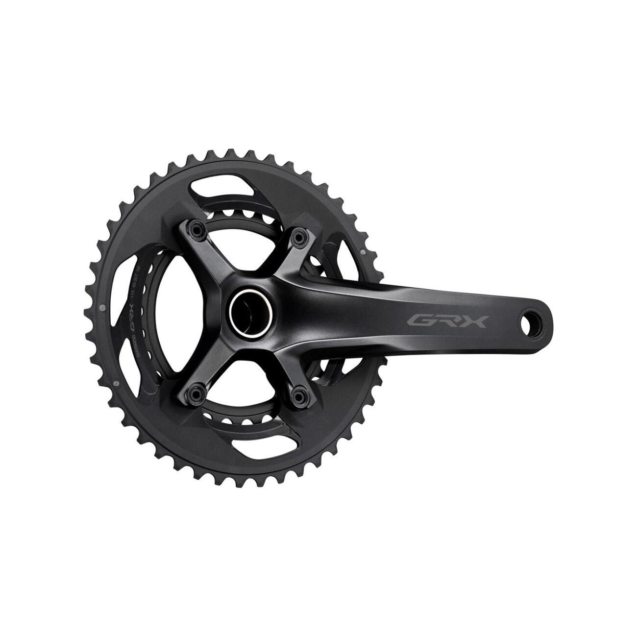 SHIMANO kľuky s prevodníkom - GRX RX600 172,5mm 46/30 - čierna