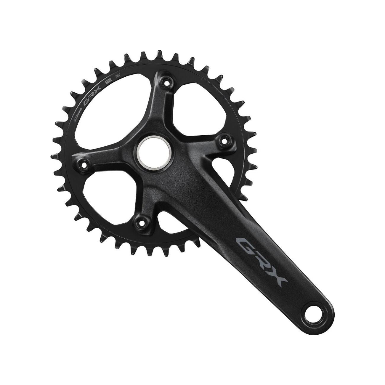 SHIMANO kľuky s prevodníkom - GRX RX610 - 1 175mm 38 - čierna