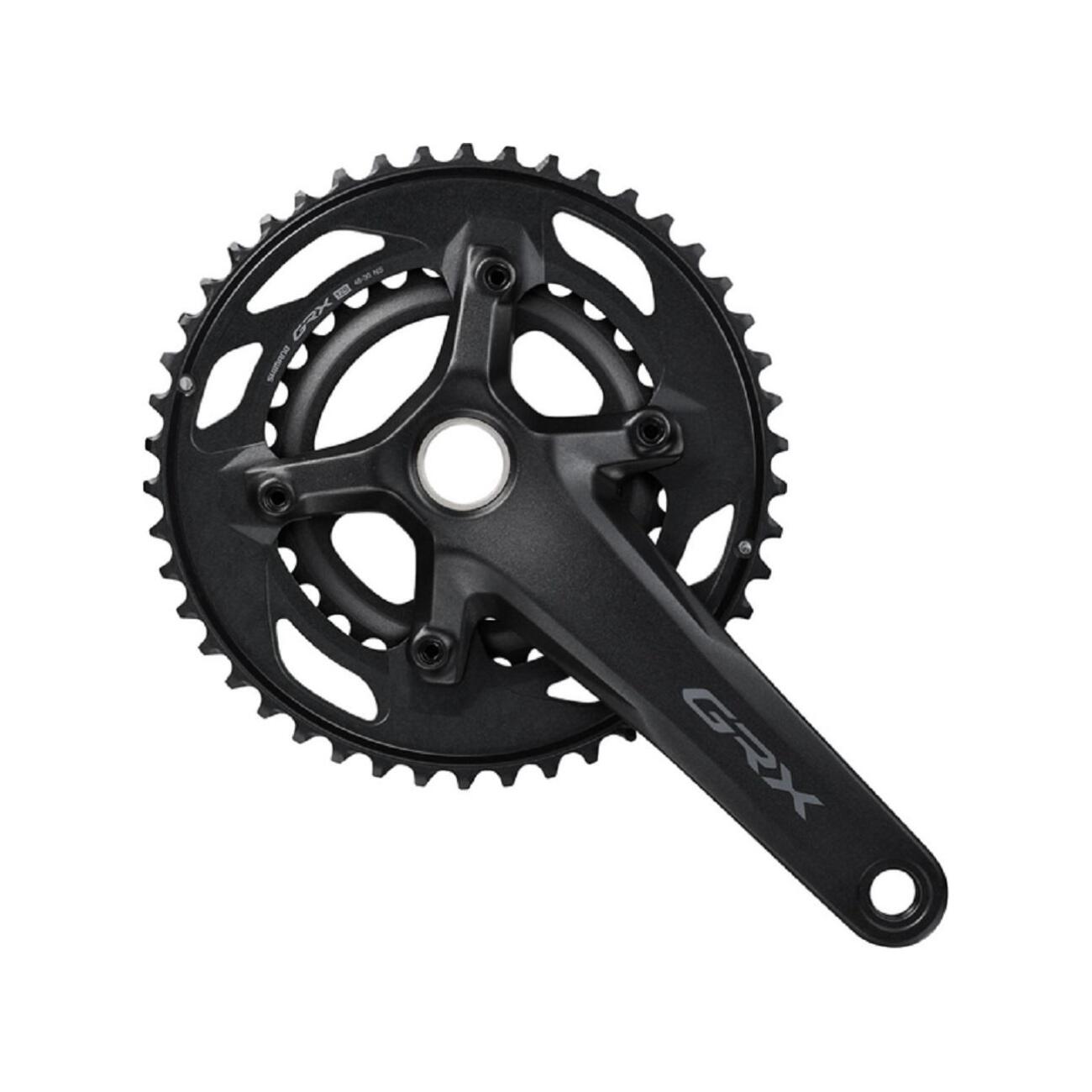 SHIMANO kľuky s prevodníkom - GRX RX610 - 1 175mm 46/30 - čierna
