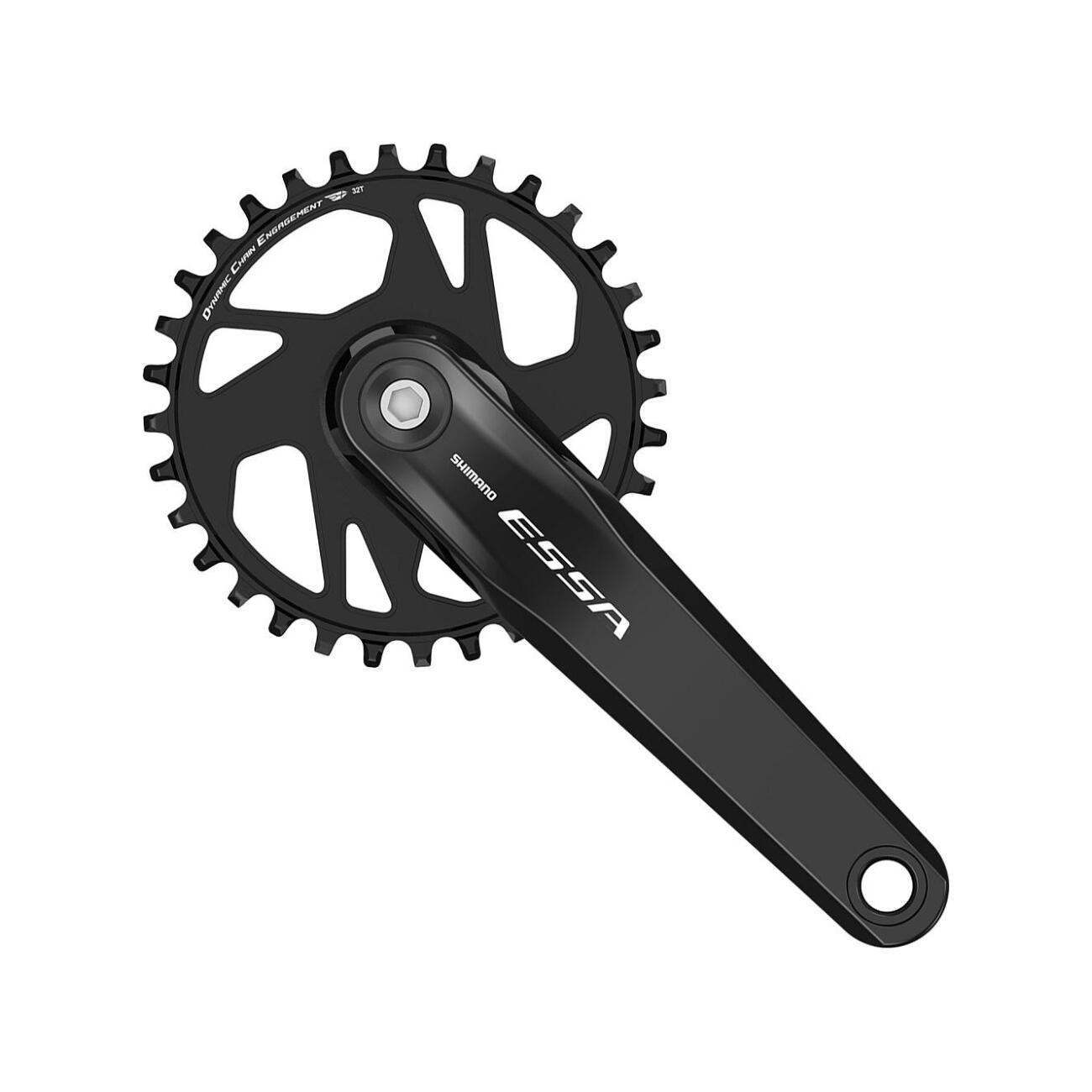 SHIMANO kľuky s prevodníkom - ESSA FC-U2000 32 1x8 - čierna