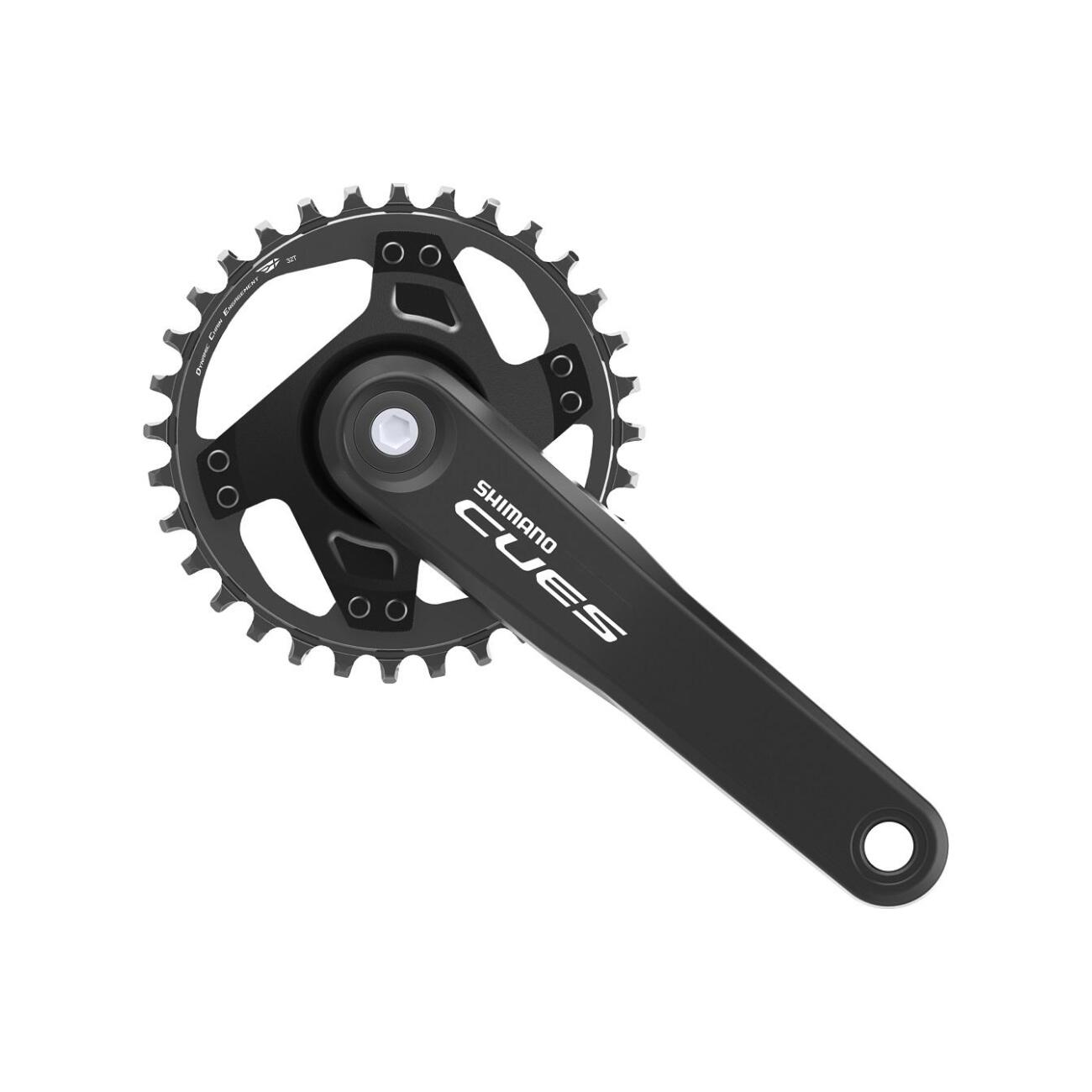 E-shop SHIMANO kľuky s prevodníkom - CUES U4000-1 175mm 32 - čierna