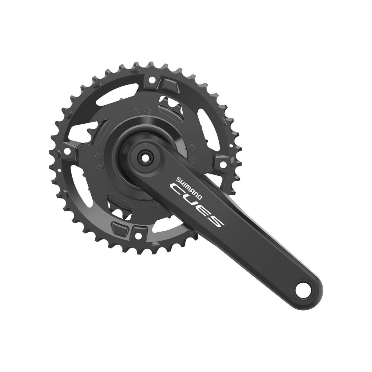 E-shop SHIMANO kľuky s prevodníkom - CUES U4000-2 175mm 40/26 - čierna