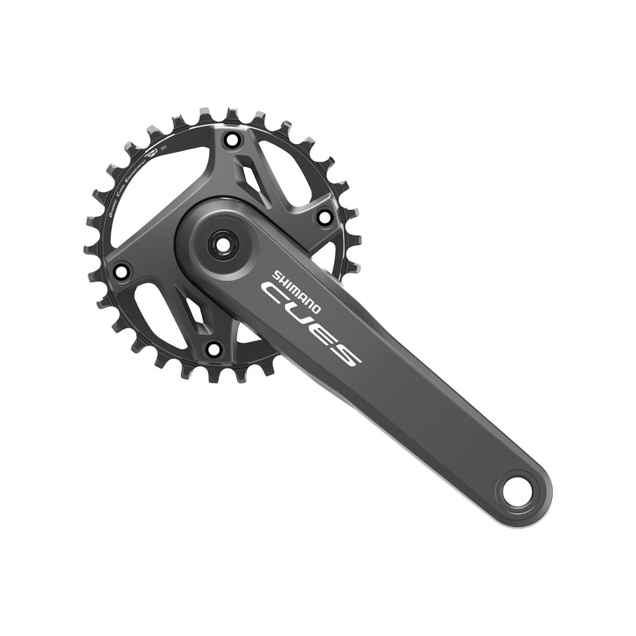 SHIMANO kľuky s prevodníkom - CUES U6000-1 175mm 30 - šedá