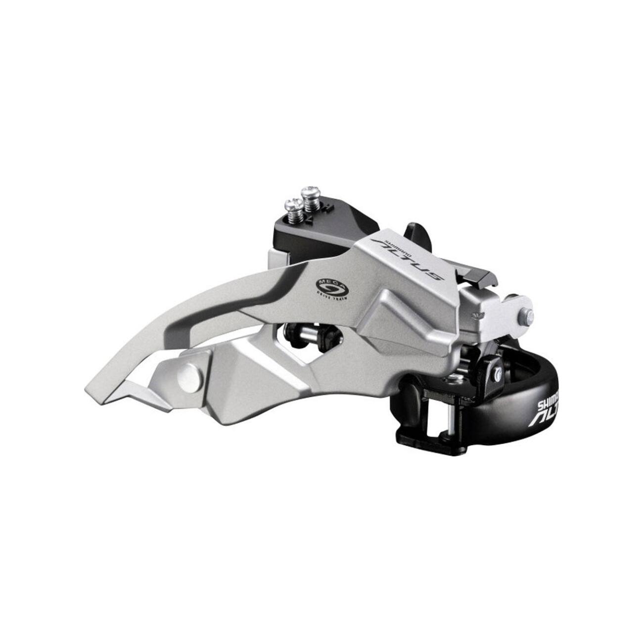 SHIMANO prešmyk - ALTUS M370 - strieborná/čierna
