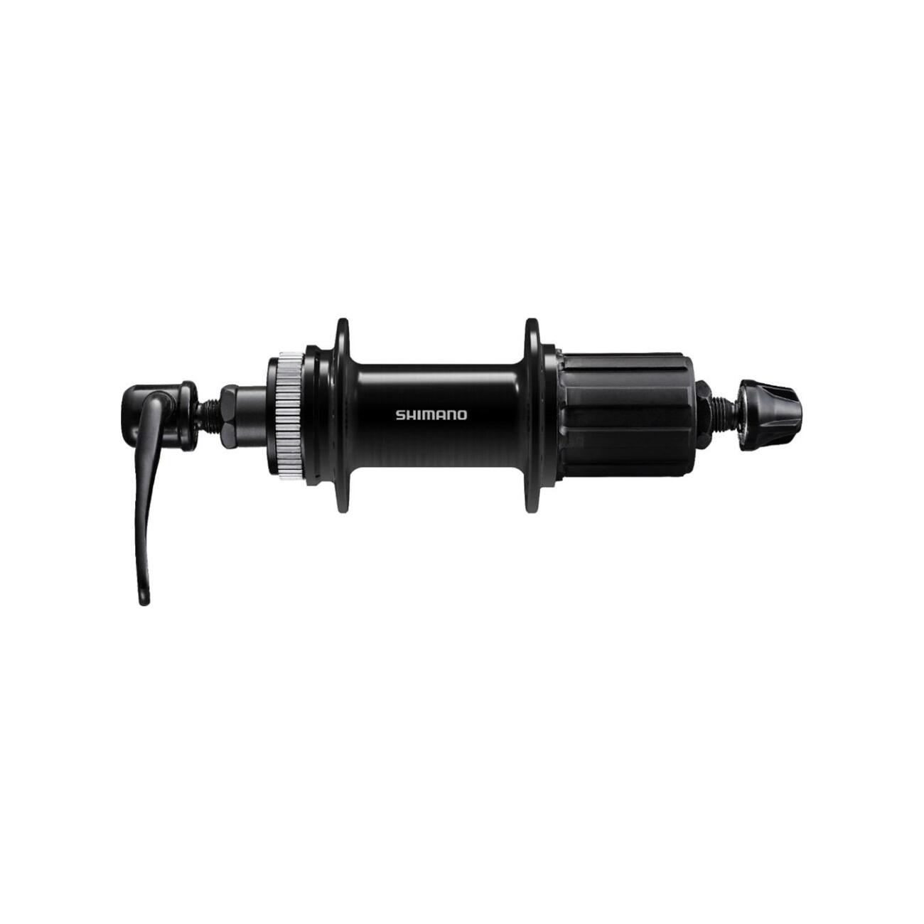 SHIMANO zadný náboj - QC400 - čierna