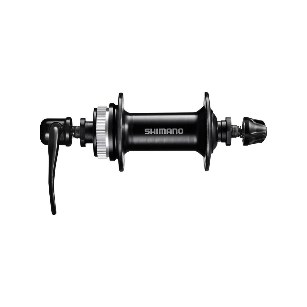 SHIMANO predný náboj - HUB QC300 - čierna