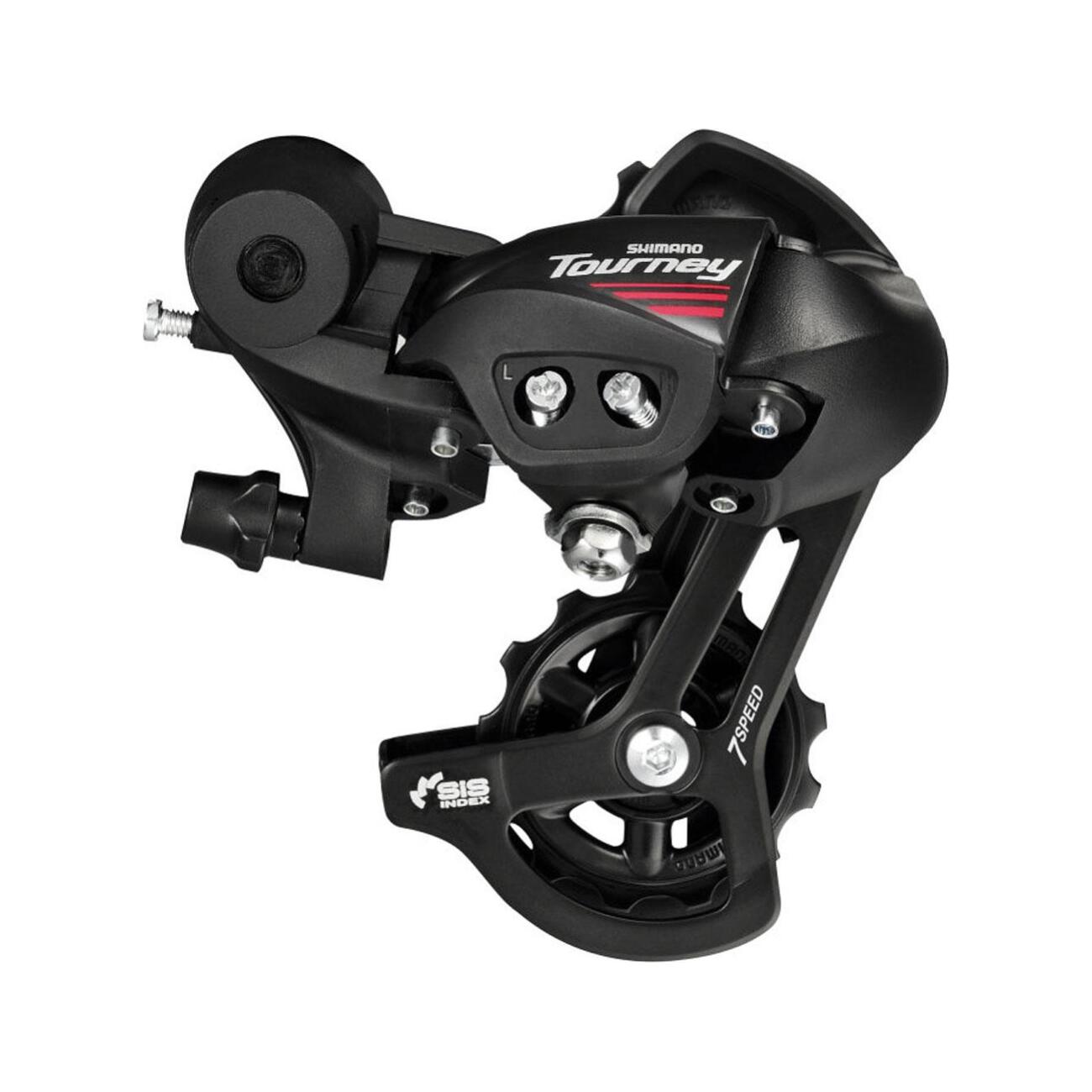 SHIMANO prehadzovačka - TOURNEY A070 - čierna