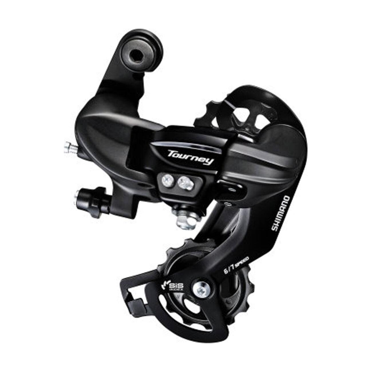 SHIMANO prehadzovačka - TOURNEY TY300 - čierna