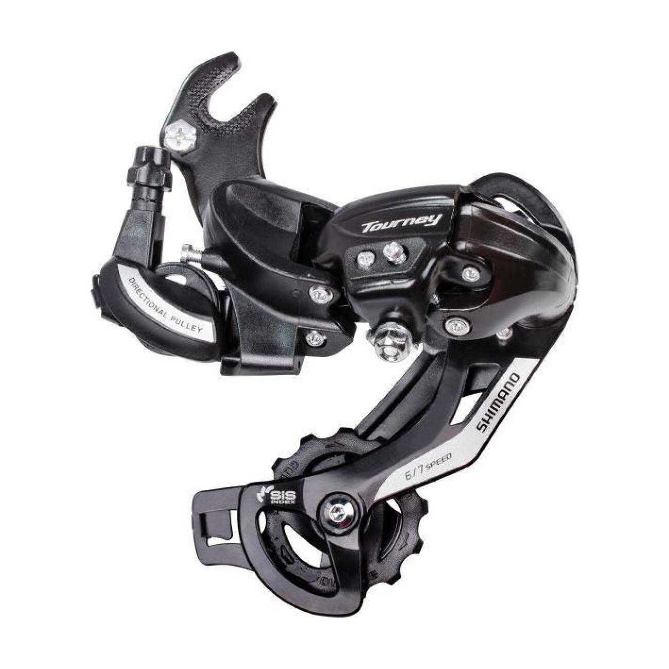 SHIMANO prehadzovačka - TOURNEY TY500 HOOK - čierna