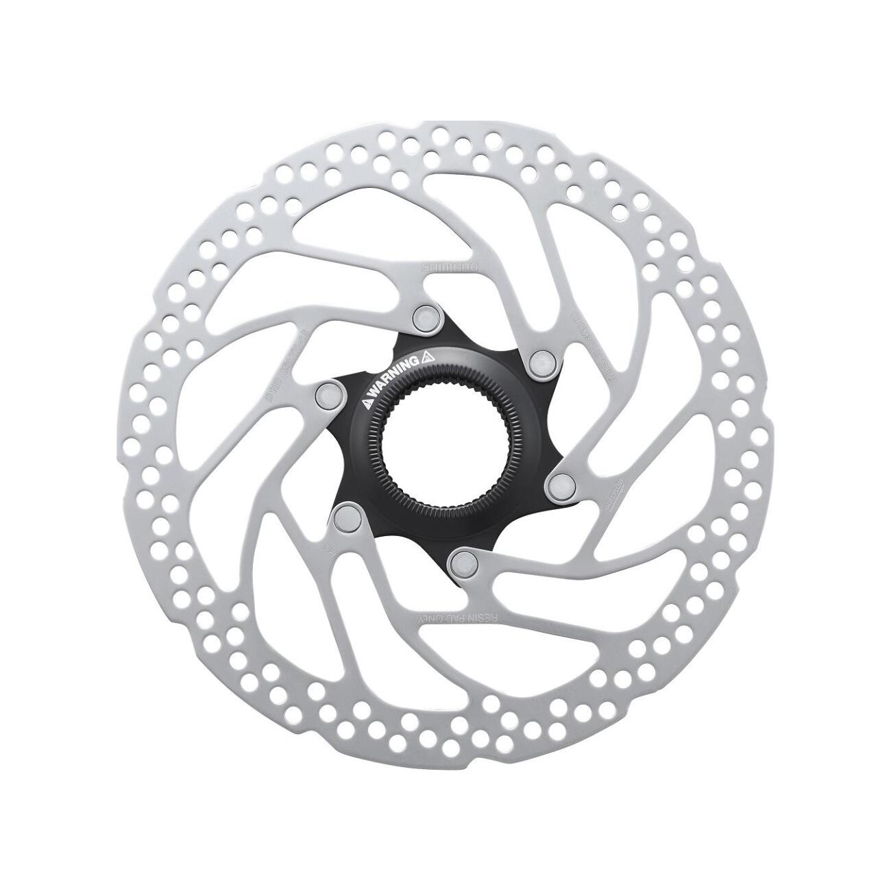 SHIMANO brzdový kotúč - RT-EM300 180mm - strieborná