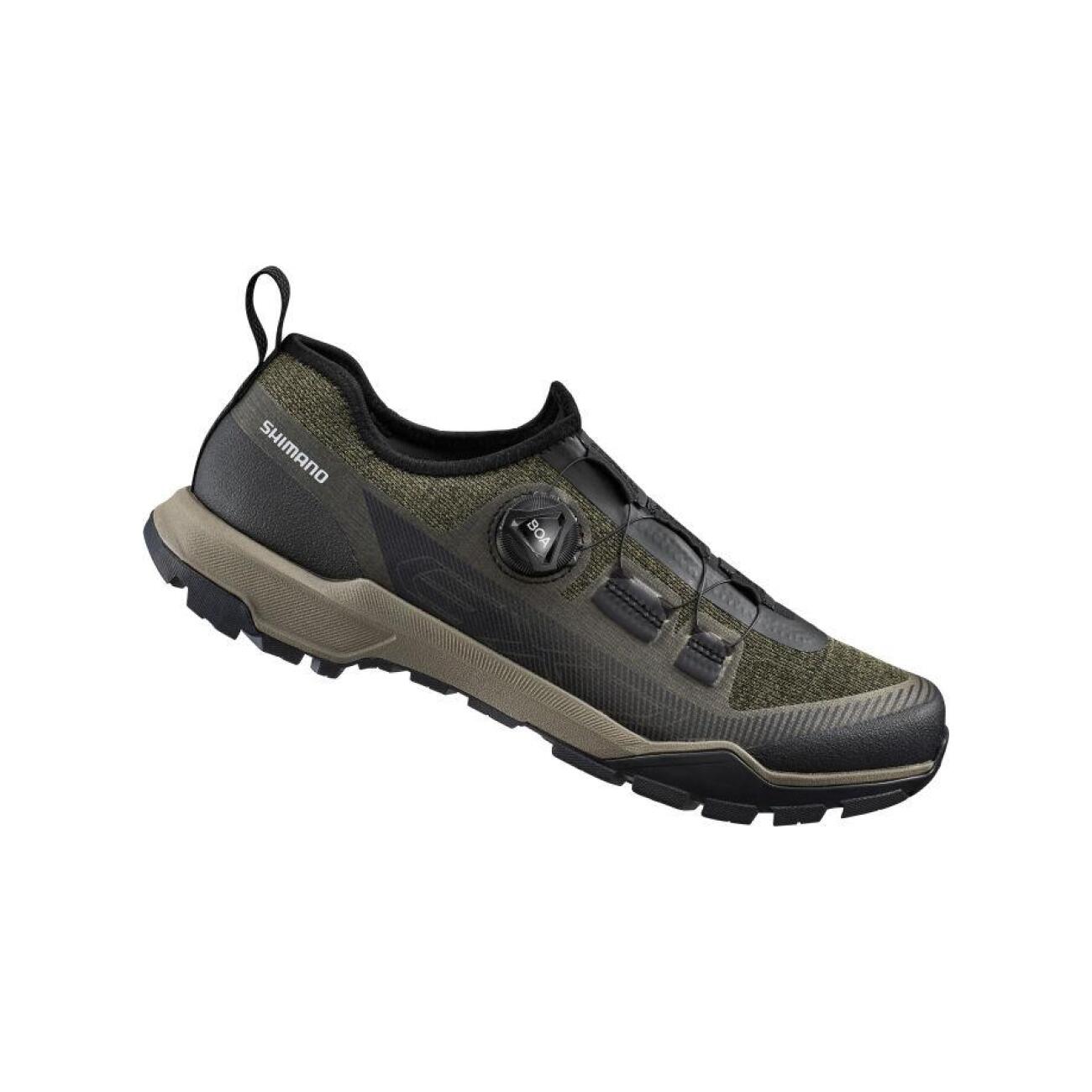 SHIMANO Cyklistické tretry - SH-EX700 - zelená 44