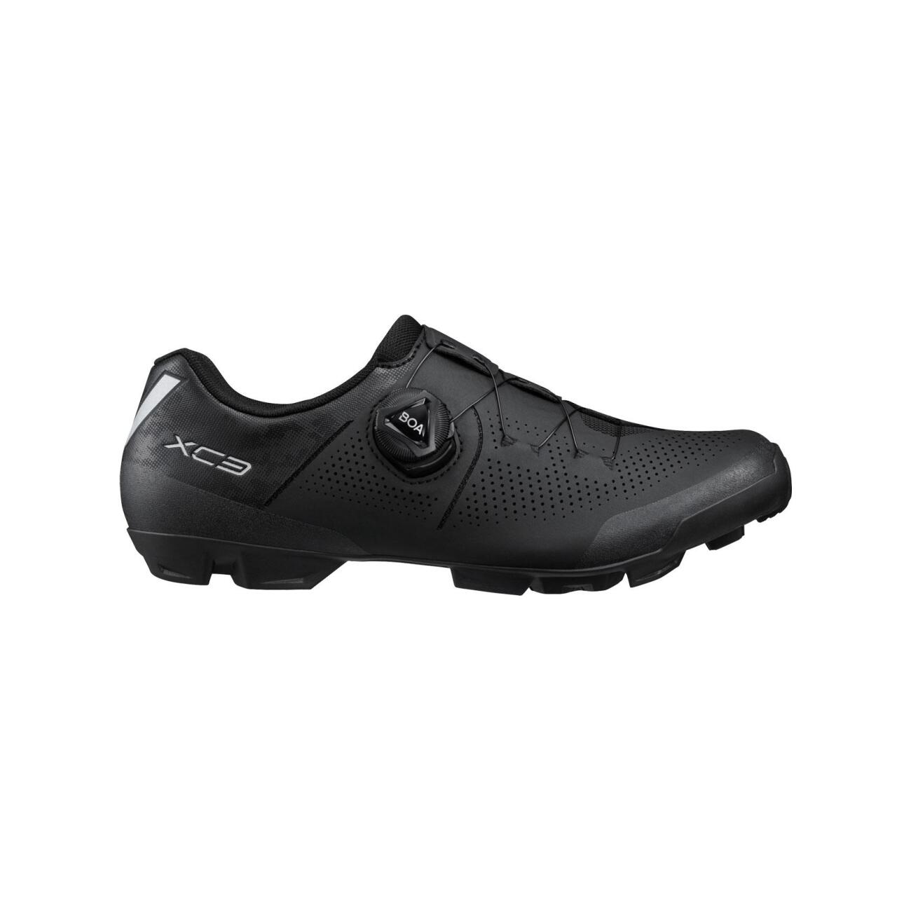 SHIMANO Cyklistické tretry - SH-XC302 - čierna