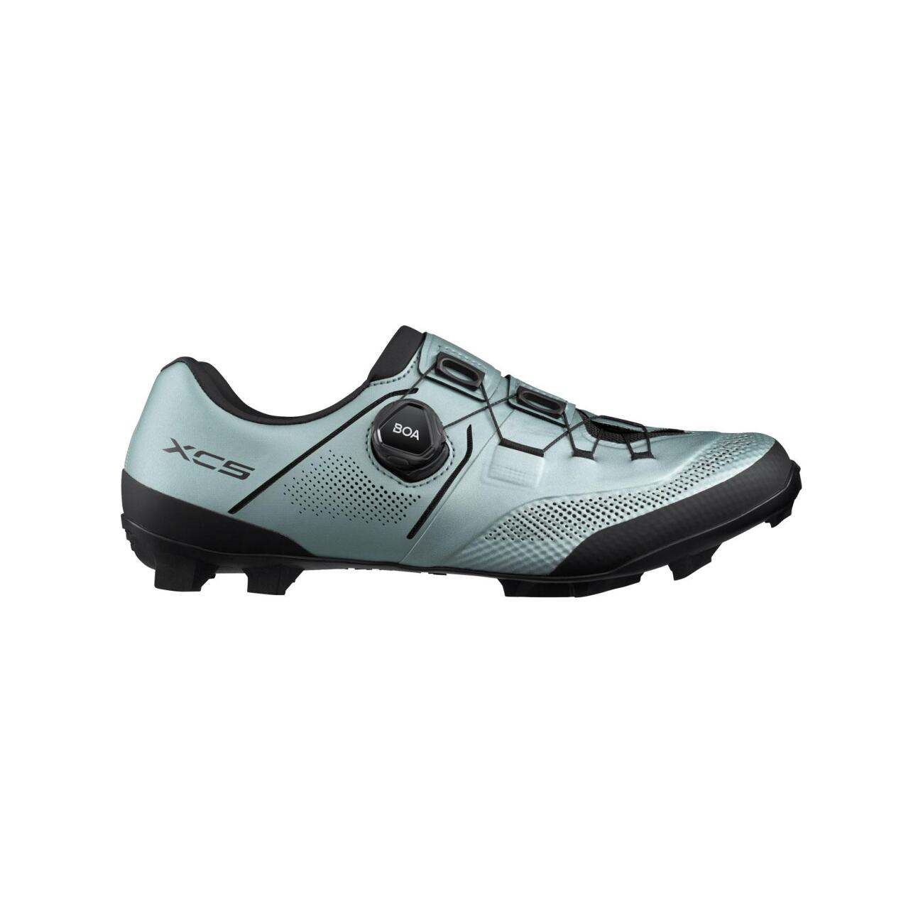 SHIMANO Cyklistické tretry - SH-XC503 - svetlo modrá 50