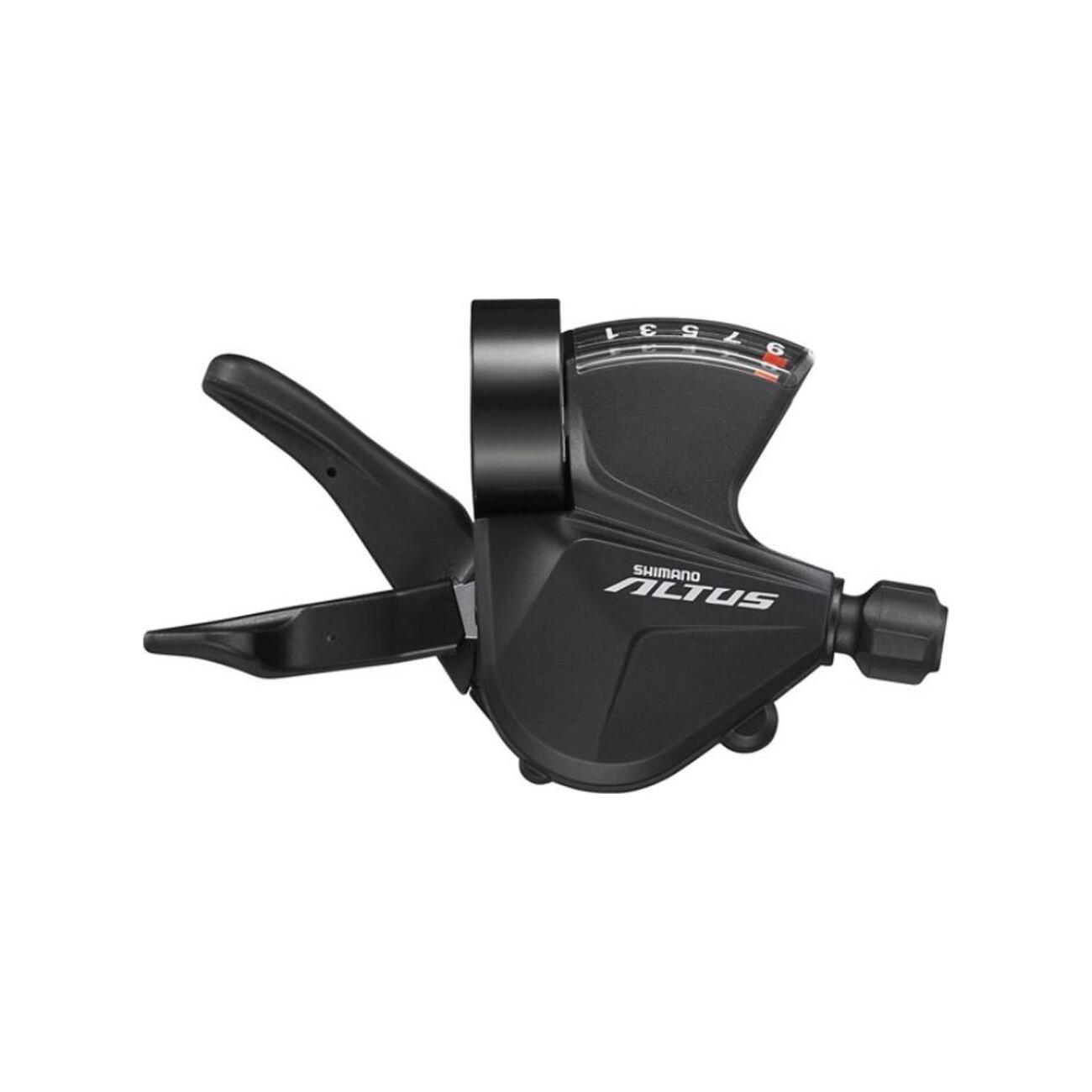 SHIMANO radiaca páčka - ALTUS M2010 RIGHT 9 - čierna