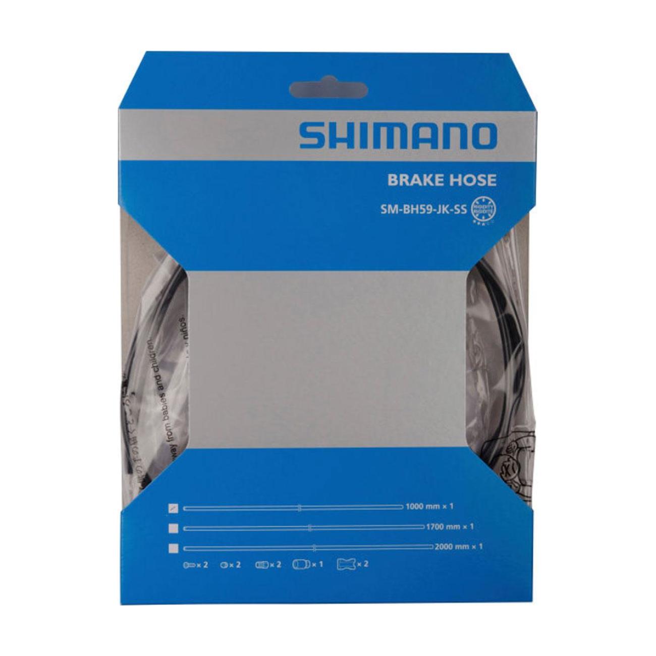 SHIMANO hadička pre hydraulickú brzdu - BH59 1000mm - čierna