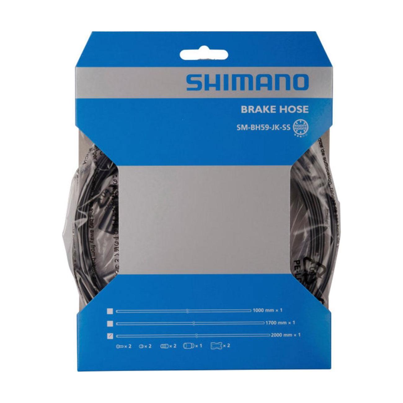 SHIMANO hadička pre hydraulickú brzdu - BH59 2000mm - čierna