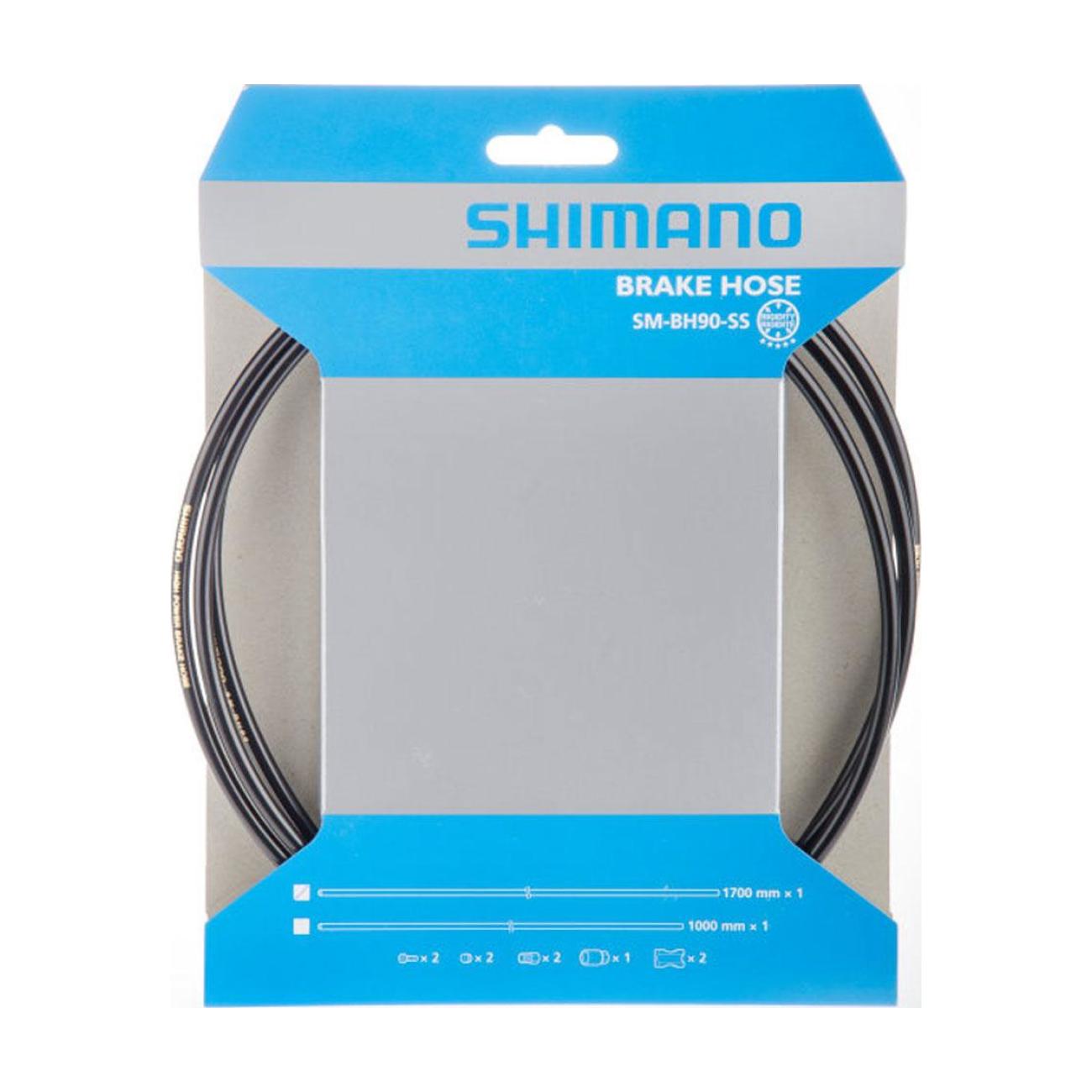 SHIMANO hadička pre hydraulickú brzdu - BH90 1700mm - čierna