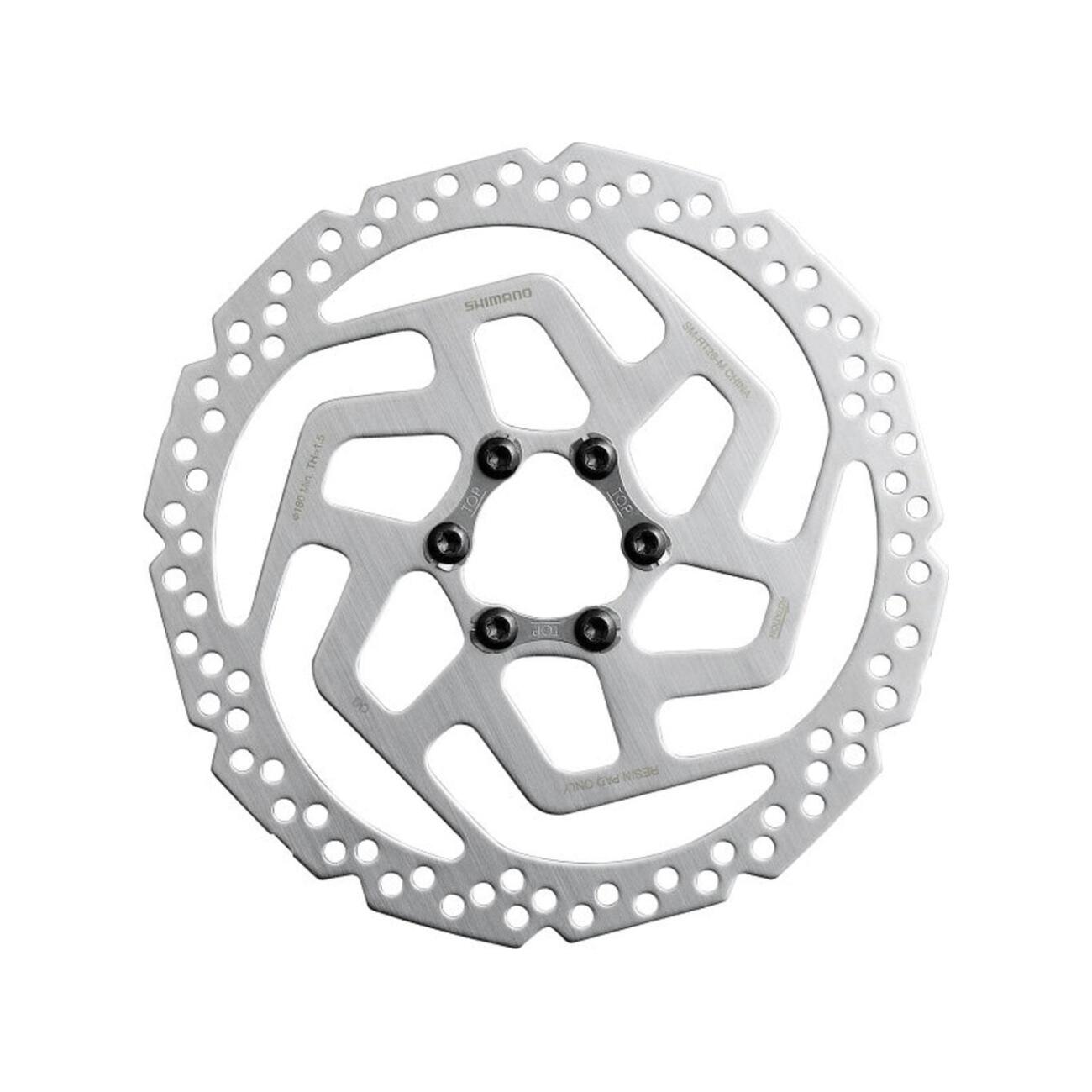 SHIMANO brzdový kotúč - SM-RT26 180 mm - strieborná