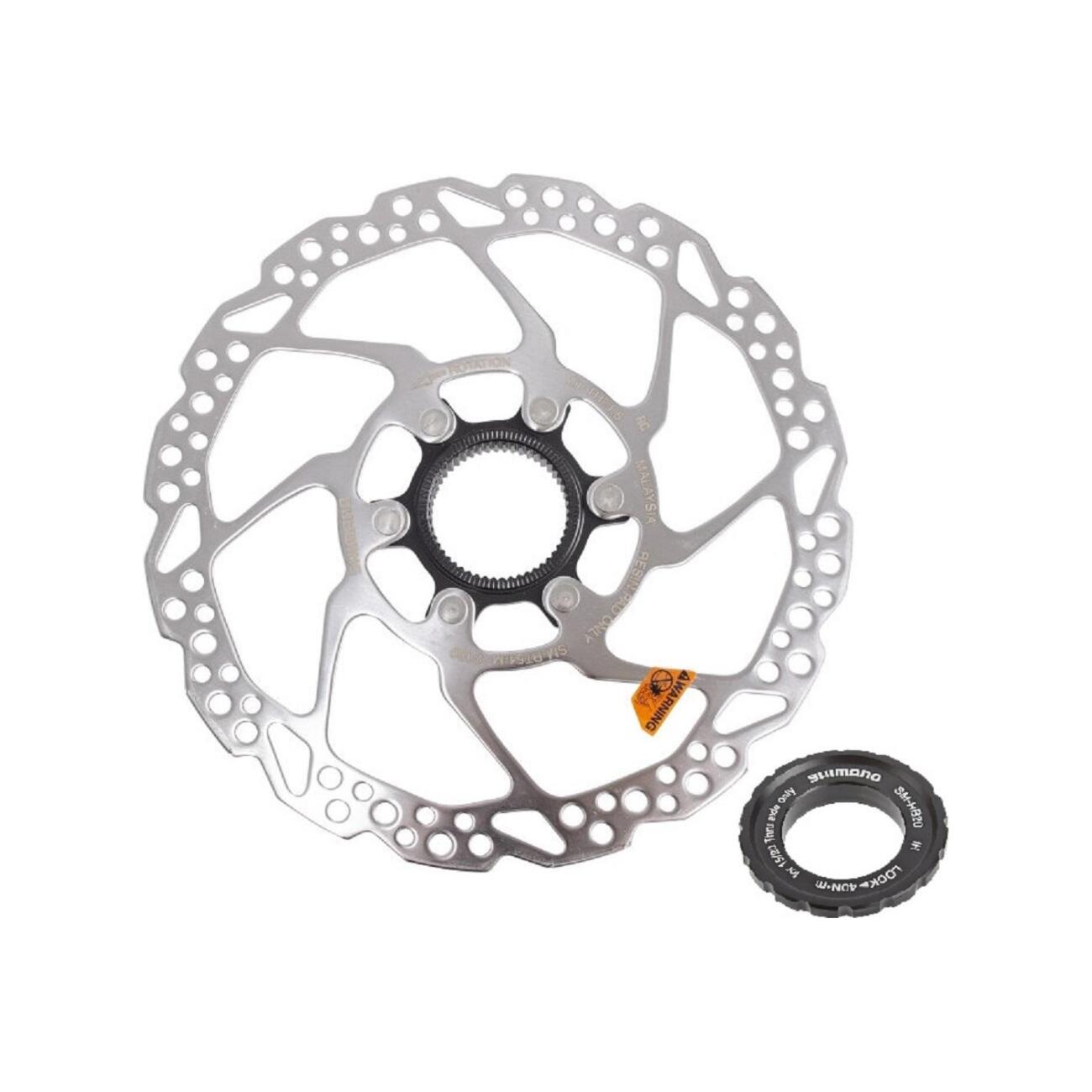 SHIMANO brzdový kotúč - DEORE RT54 180mm - strieborná