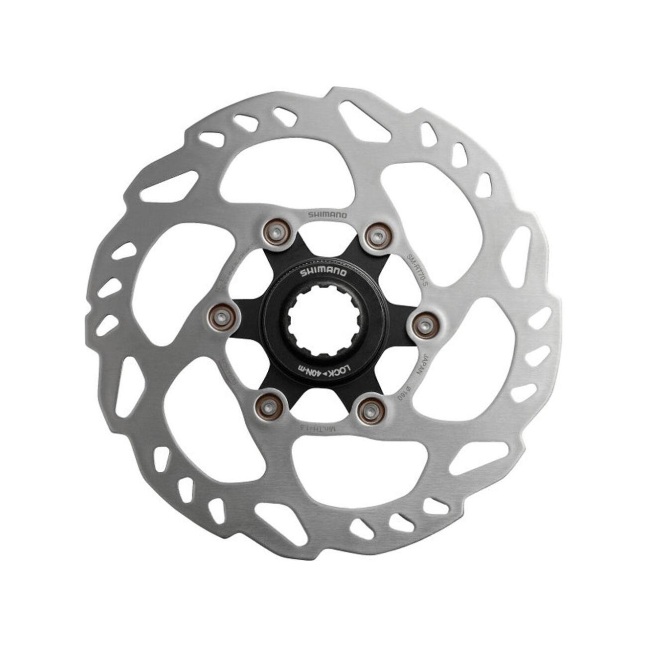 SHIMANO brzdový kotúč - SM-RT70 160 mm - strieborná