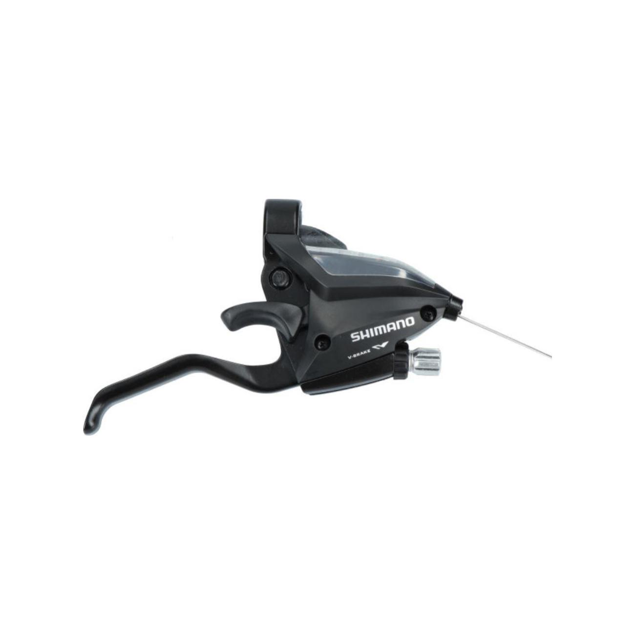 SHIMANO radiaca a brzdová páčka - EF500 RIGHT 7 - čierna
