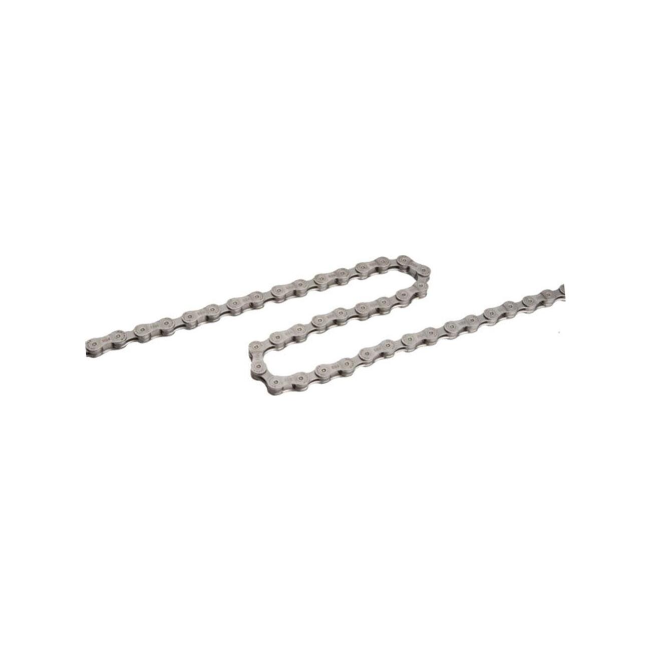 SHIMANO reťaz - CHAIN E6070 9 E-BIKE - strieborná