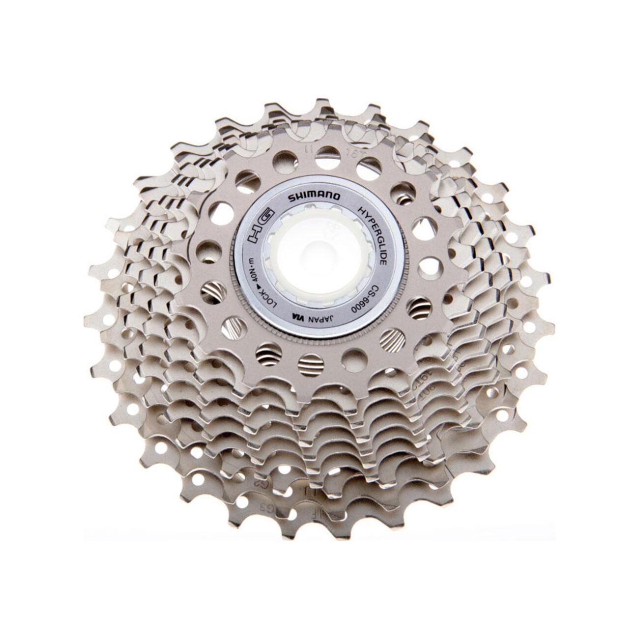 
                SHIMANO kazeta - CASSETTE ULTEGRA 6600 16-27 - strieborná
            