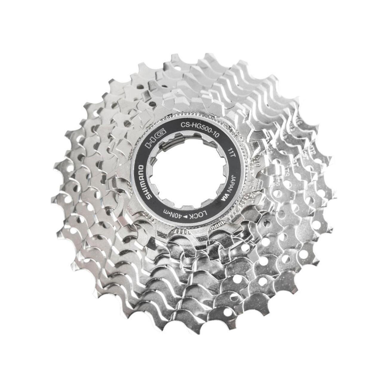 E-shop SHIMANO kazeta - CASSETTE HG500 10 11-25 - strieborná