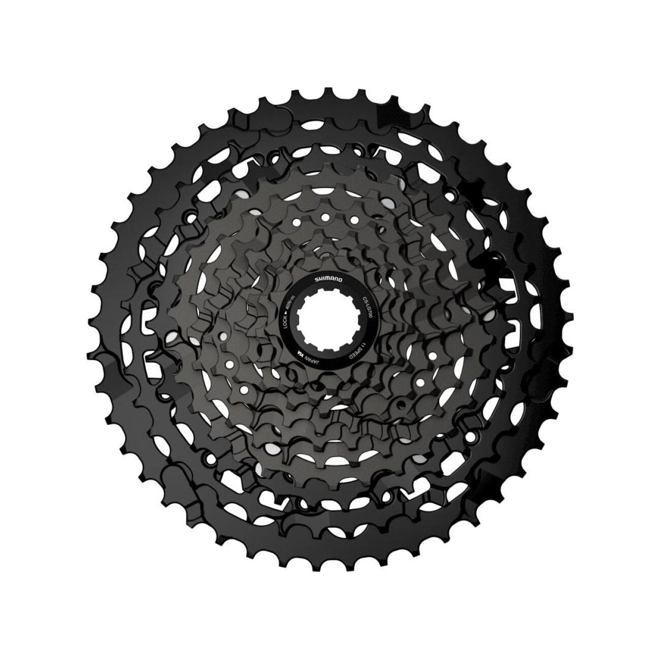 
                SHIMANO kazeta - CASSETTE LG700 11 11-45 - čierna
            