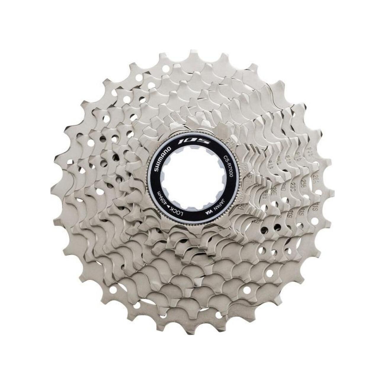 SHIMANO kazeta - CASSETTE 105 R7000 11 11-30 - strieborná